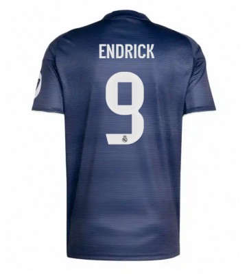 Real Madrid Endrick #9 Segunda Equipación 2025-26 Manga Corta